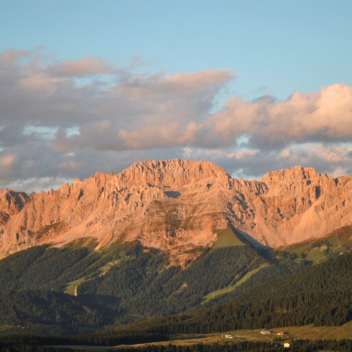 Enrosadira sul Latemar | © APT Fiemme e Cembra - Fabrizio Gottardi