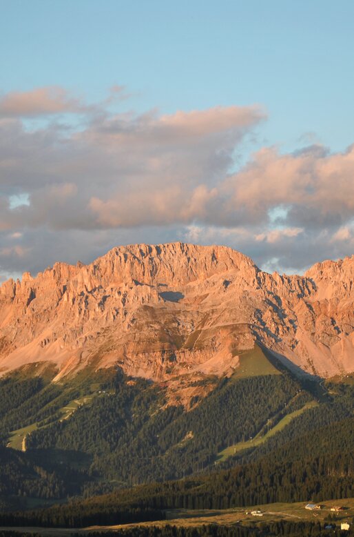 Enrosadira sul Latemar | © APT Fiemme e Cembra - Fabrizio Gottardi