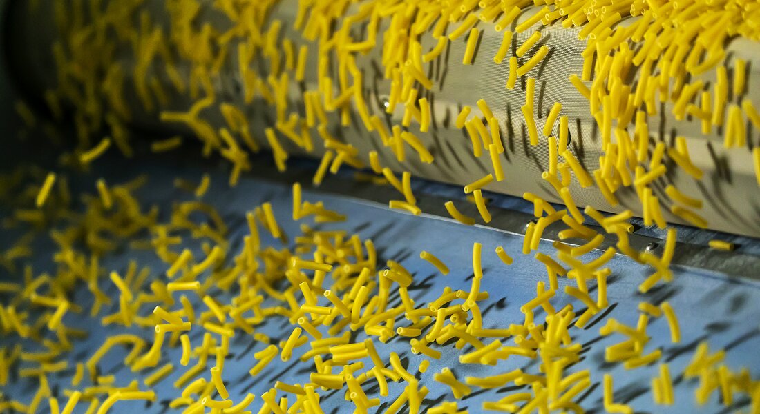 Produzione di pasta corta