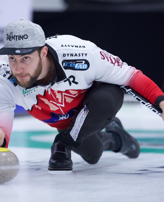 Mosaner in gara nel 2022 WFG Masters ad Oakville